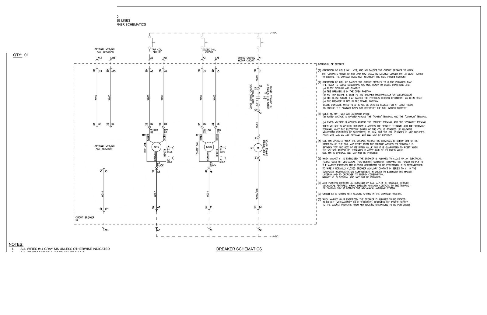 Sheet 2 — Breaker Schematics