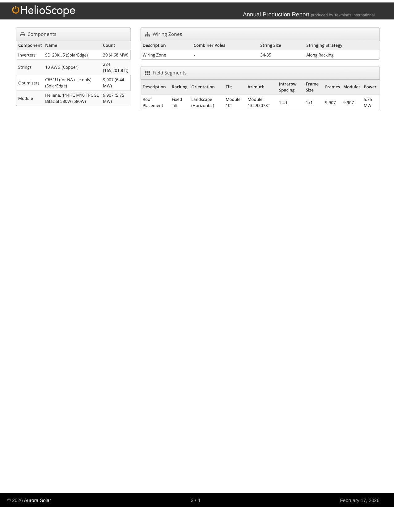 Page 3 — System Performance Details