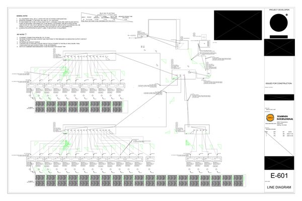 E-601 Line Diagram