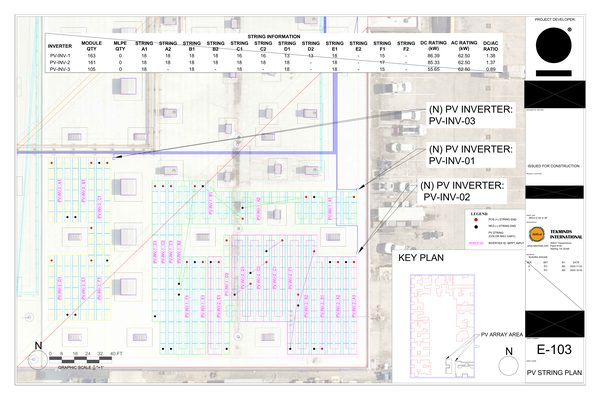 E-103 PV String Plan
